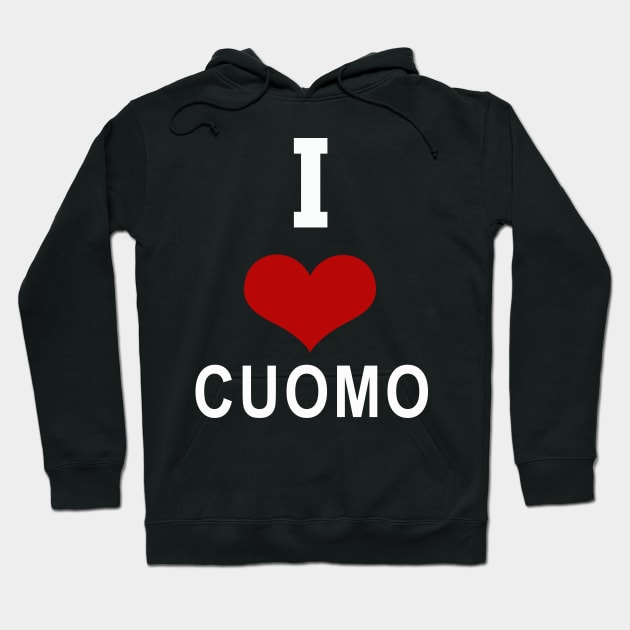 i love cuomo 2020 Hoodie by DESIGNSDREAM